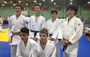 Passage Katas de juin 2016: Clément (partenaire amical), Jean-baptiste, Antonin, Théo, Albert et Lucas
